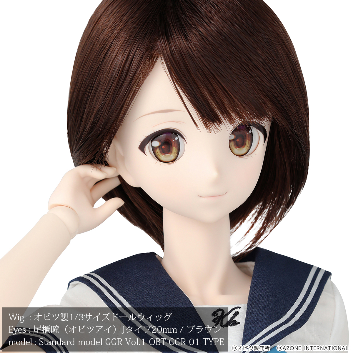 【受注生産】＊noka＊ レジンアイ 【10mm】J～Q オビツ11 尾櫃瞳 | オビツ製作所 ドール事業部