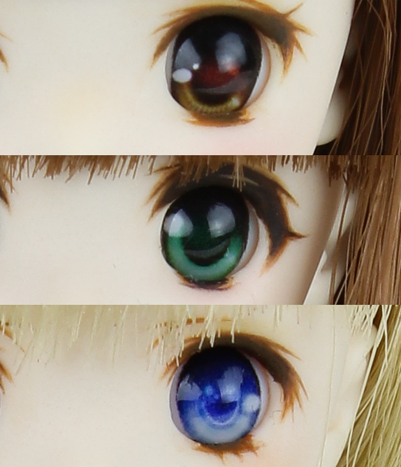 この小さいアニメアイが出来たので1/6やる気になったのです。