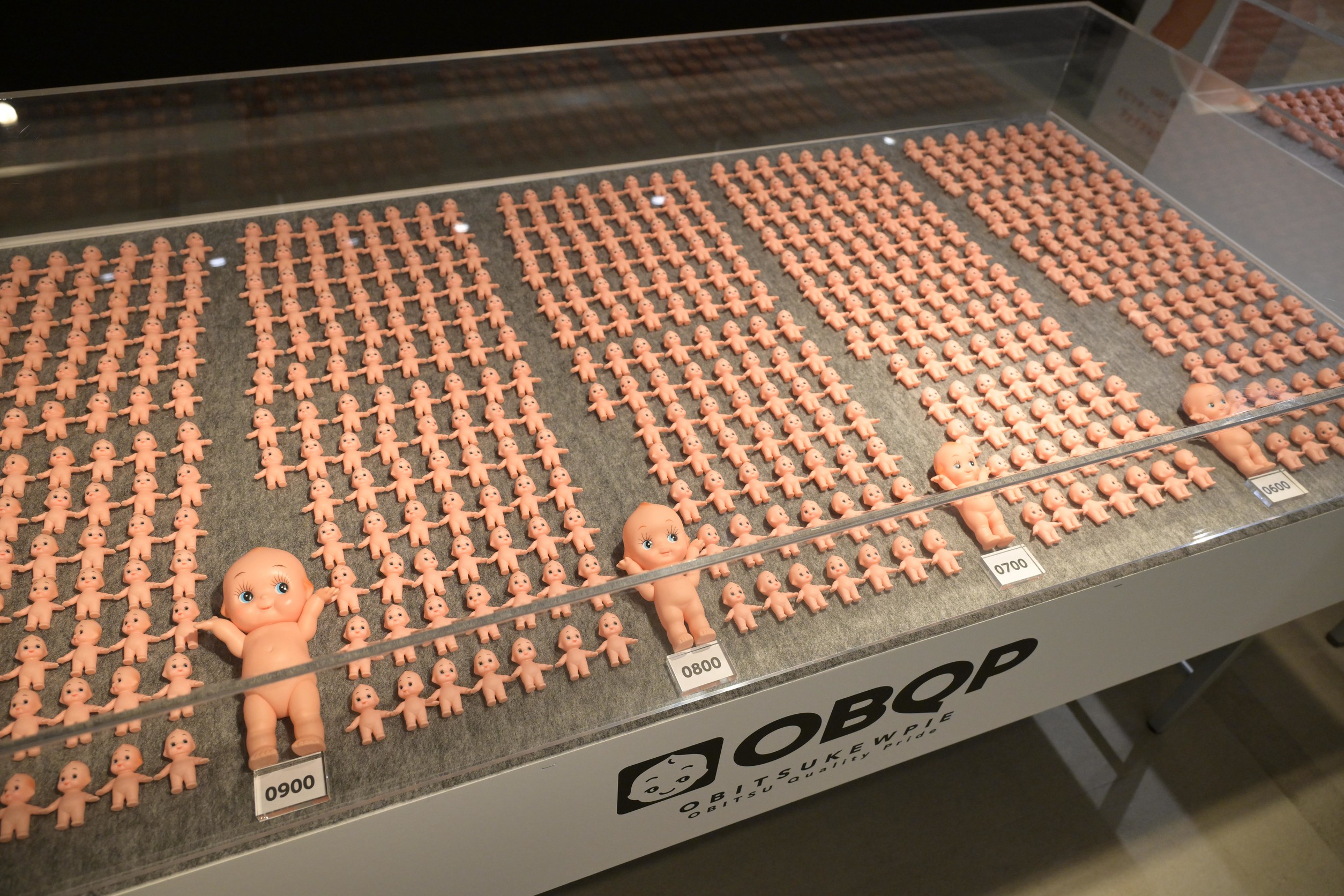 横浜人形の家にて「オビツキューピー/OBQP®」の最多展示数に挑戦